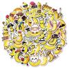 Keuyeo Yellow Banana Stickers, 50 pcs view 4