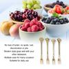 Nikou 4-Piece Stainless Steel Dessert Forks view 3