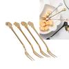 Nikou 4-Piece Stainless Steel Dessert Forks view 4