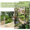 Metal Trellis for Climbing Plants, Rose Arch Support, Garden Arch, 2 x 2.7 m, 2.2 x 2.7 m, 2.6 x 2.7 m, 3 x 2.7 m, for Outdoor Areas, Lawns and Wedding Decor (Green, 7.2 x 7.1 m) view 3