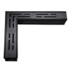 DKRAHRJJ Stainless Steel Drainage Channel, Trench Drain for Terraces and Bathrooms, Black, 25 × 5 × 3 cm view 1