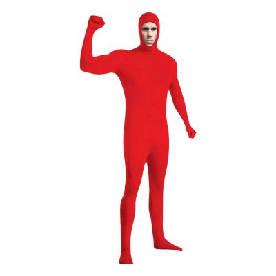 Unisex Adult Full-Body Slenderman Cosplay Bodysuit