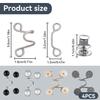 BinXiaoQin 4-Pack Adjustable Waist Clips view 2