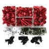 GTVRFLOKI Compatible with CB500F/CB600F Accessories, Motorcycle Fairing Screw Set, Red view 2