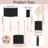BOHUIZ 4-Piece Sponge Brush Set view 2