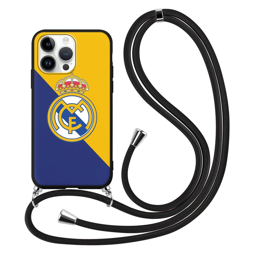 Football Club Lanyard Phone Case for Samsung Galaxy A51/M40S 4G 6.5-inch