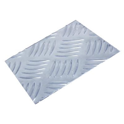 Aluminum Sheets and Plates, Tread Plate, Aluminum Checker Plate, 2.5 mm Thick (300 x 300 mm)