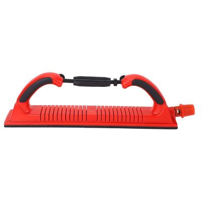 Longboard Hand Sanding Block with Adjustable Radius and Dust Collection