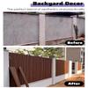 1.8 m High Wood-Plastic Composite Privacy Fence, 194.4 x 183 cm view 3