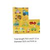 Animal-Themed Gift Wrapping Paper, 4 Sheets view 2