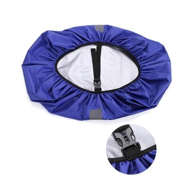 Reflective Backpack Rain Cover, 20L/35L/45L/60L, Waterproof Bag, Camouflage, Outdoor, Camping, Hiking, Climbing, Dust Protection, Type A Blue, 30–40L