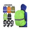 Reflective Backpack Rain Cover, 20L/35L/45L/60L, Waterproof Bag, Camouflage, Outdoor, Camping, Hiking, Climbing, Dust Protection, Type A Blue, 30–40L view 2