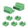 ALAMSCN 5 Sets 5-Pin Pluggable Screw Terminal Blocks, 5.08 mm Pitch, PCB Mount, DIY view 1