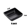 STOUCLA Sauce Bowls, Set of 6 Square Dipping Bowls view 2