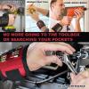 Magnetic Wristband Screw Holder, Ballistic Nylon, 8 Strong Magnets view 4