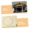 Cabilock 2-Piece Nitrile Lid Locking Straps for Pot Lids, Black view 3