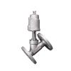 EOTVHTMT DN100 Stainless Steel Flanged Pneumatic Angle Seat Valve, Normally Closed, Single-Acting view 1