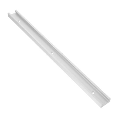 HOMSFOU Woodworking Guide Rail, Aluminum Alloy Rail with Groove