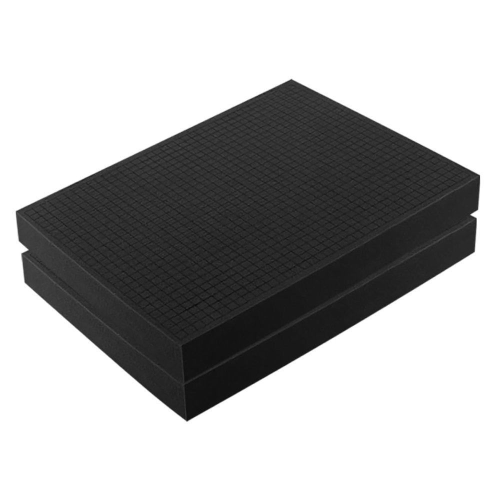 Black Polyurethane Toolbox Insert, 2 Foam Sheets