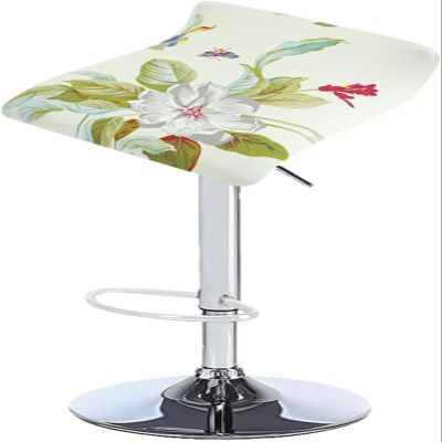 SDNAM Square Stretch Bar Stool Covers, 2/4/1-Piece Set