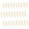 Gadpiparty 100pcs Wooden Discs DIY Blanks with Hole for Painting Drawing view 1