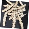 Gadpiparty 100pcs Wooden Discs DIY Blanks with Hole for Painting Drawing view 3