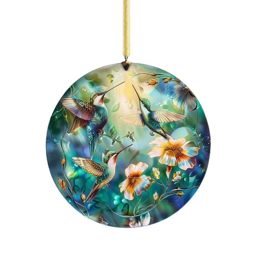 Nudorpn Hummingbird Window Decoration