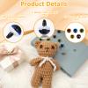 JIYIN 20 Pack 15mm Safety Eyes for Amigurumi view 4