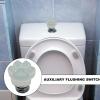 YNPQTDS Glow-in-the-Dark Toilet Flush Button Slider, Cat Claw Design view 2