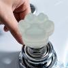 YNPQTDS Glow-in-the-Dark Toilet Flush Button Slider, Cat Claw Design view 3