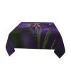 HJLUUFT Purple Dragonfly Print Wrinkle-Resistant Tablecloth, 140 x 140 cm view 3