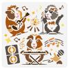 Guinea Pig Rock Group Stencil view 1
