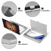 Metal Business Card Holder, Funny Skeleton Design, Slim Card Organizer, 3.7 × 2.2 view 4