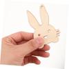 BESTonZON 10-Piece Wooden Bunny Shapes view 4