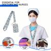 Yreamont Key Lanyard for Keys, Neck Lanyard for Women and Men, Blue, Small view 3