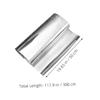 PartyKindom Transparent PET Silver UV-Protection Heat-Insulating Window Film view 2