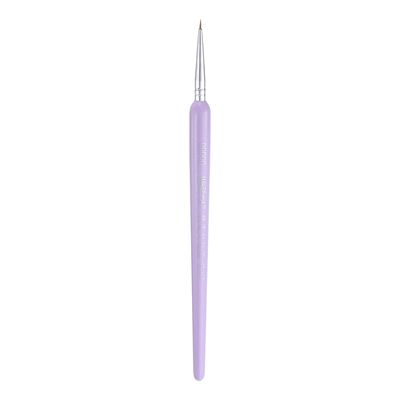 QUARKZMAN Detail Brush 5mm Nylon Tip Miniature Paint Brush for Watercolor & Acrylic, Purple