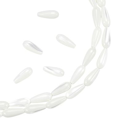 WADORN 34 Natural Water Shell Pearls
