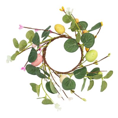 PartyKindom Easter Candle Wreath
