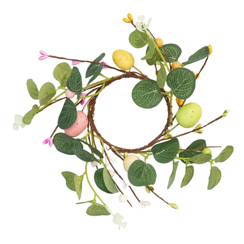 PartyKindom Easter Candle Wreath