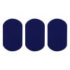 QUARKZMAN Iron-On Patches, 3 Pieces, 180x110mm - Blue view 1