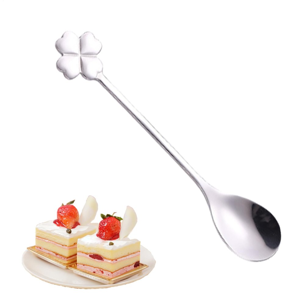 Stainless Steel Teaspoons - Stylish Salad & Dessert Spoons