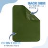 QUARKZMAN Iron-On Patches, 4 Pieces, Army Green view 4