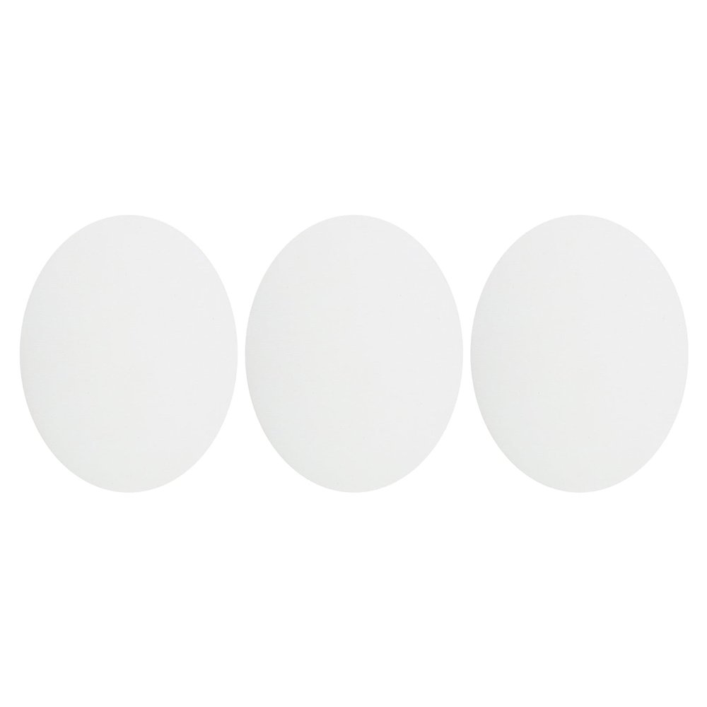 QUARKZMAN Iron-On Patches, 3 Pieces, 140x110mm - Beige