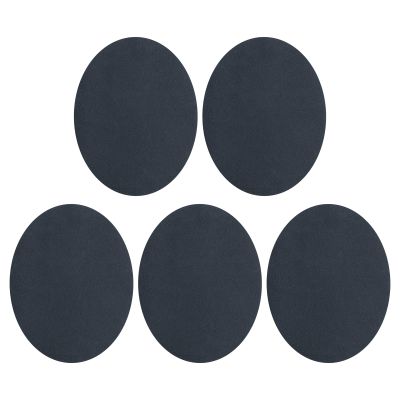 QUARKZMAN Iron-On Patches, 5 Pieces, 140x110mm - Deep Blue