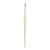 QUARKZMAN Detail Brush 14mm Nylon Tip Miniature Paint Brush for Watercolor & Acrylic (3#), Green view 1