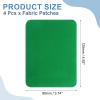 QUARKZMAN Iron-On Patches, 4 Pieces, 125x95mm - Green view 2