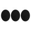 QUARKZMAN Iron-On Patches, 3 Pieces, 140x110mm - Black view 1