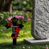 2D Acrylic Grave Decoration Stake for Cemeteries view 2
