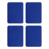 QUARKZMAN Iron-On Patches, 4 Pieces, 125x95mm - Dark Blue view 1